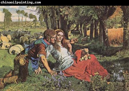 William Holman Hunt The Hireling Shepherd (mk09)