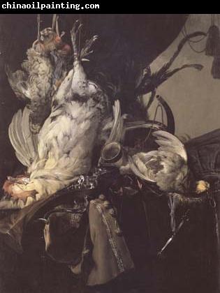 Aelst, Willem van Still Life of Dead Birds and Hunting Weapons (mk14)