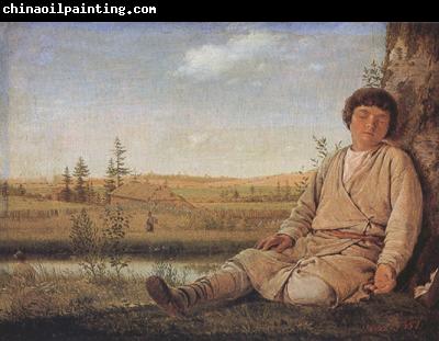 Alexei Venezianov Sleeping Shepherd Boy (mk22)