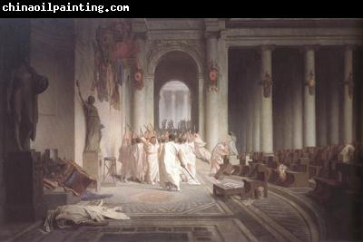 Alma-Tadema, Sir Lawrence Jean-Leon Gerome,The Death of Caesar (mk23)