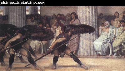 Alma-Tadema, Sir Lawrence A Pyrrhic Dance (mk23)