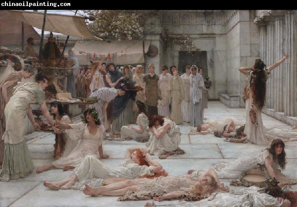 Alma-Tadema, Sir Lawrence The Women of Amphissa (mk23)