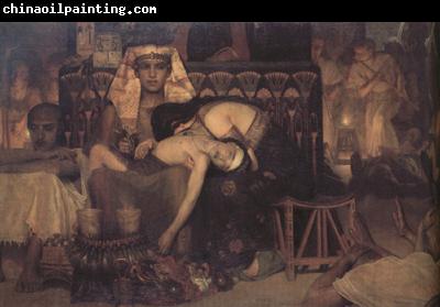 Alma-Tadema, Sir Lawrence The Death of the First-Born (mk23)