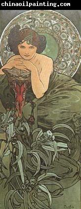 Alphonse Mucha The Emerald (mk19)