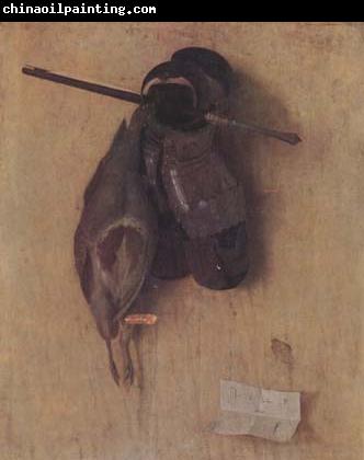 BARBARI, Jacopo de Still Life with Partridge,Iron Gloves and Bolt of a Crossbow (mk14)