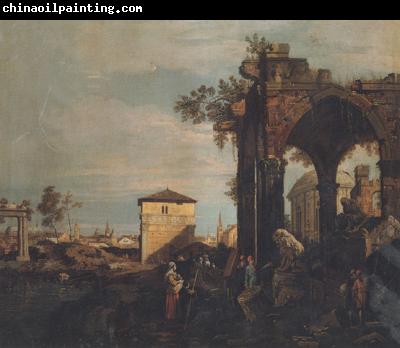 Canaletto Paesaggio con rovine (mk21)