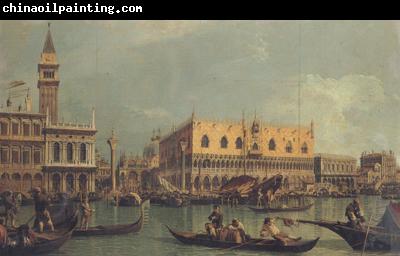 Canaletto La Piazzetta e il Palazzo Kucale dal bacino di S.Marco (mk21)