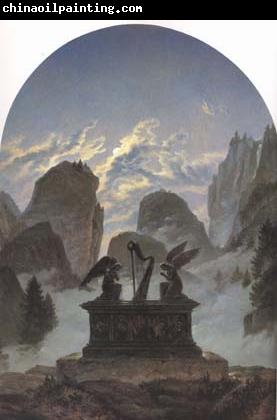 Carl Gustav Carus Memorial Monument to Goethe (mk10)