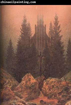 Caspar David Friedrich Cross in the Mountains (mk10)