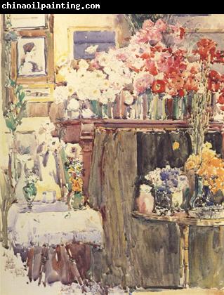 Childe Hassam Celis Thaxter's Sitting Room (nn02)