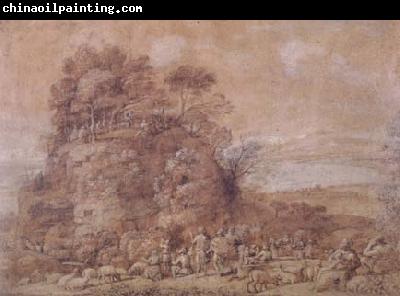 Claude Lorrain Landscape with Psyche (mk17)