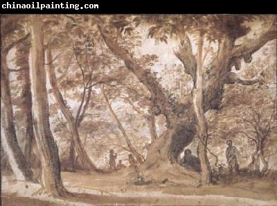 Claude Lorrain Wooded View (mk17)