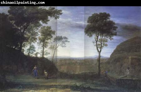 Claude Lorrain Landscape with Christ and the Magdalen (mk17)