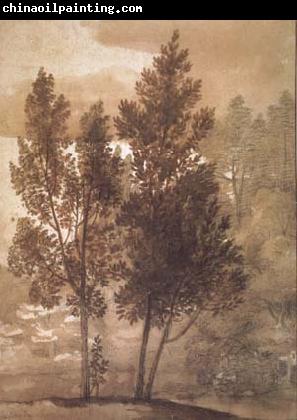 Claude Lorrain Trees (mk17)