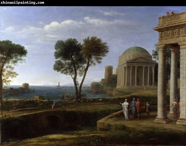 Claude Lorrain Landscape with Aeneas on Delos (mk17)