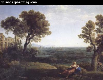 Claude Lorrain Ariadne and Bacchus on Naxos (mk17)