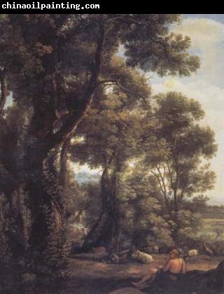 Claude Lorrain Landscape with a Goatherd (mk17)