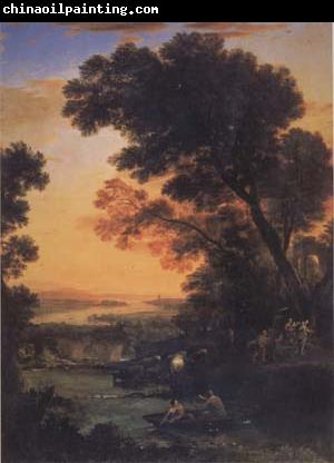 Claude Lorrain Rest on the Flight into Egypt (mk17)