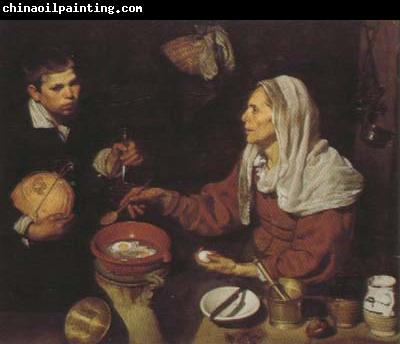 Diego Velazquez Old Woman Frying Eggs (df01)