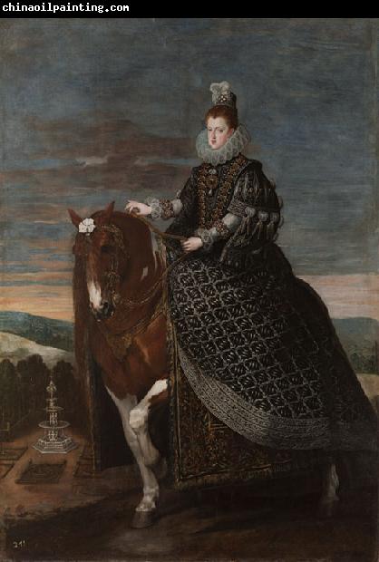 Diego Velazquez Queen Margarita on Horseback (df01)