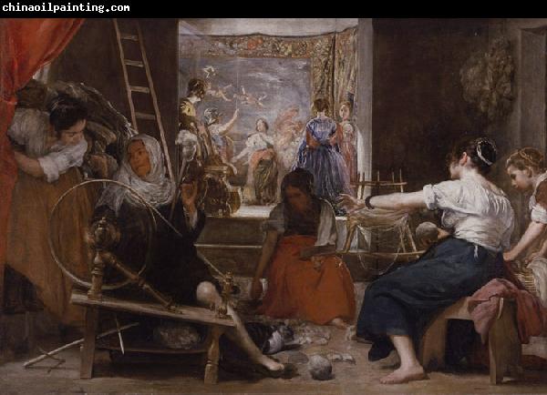 Diego Velazquez The Fable of Arachne (Las Hilanderas) (df01)