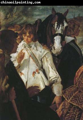 Diego Velazquez The Surrender of Breda (Las Lanzas) (detail) (df01)