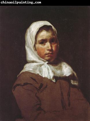 Diego Velazquez Portrait d'une Jeune paysanne (df02)