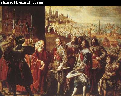 Diego Velazquez Deliverance of Genoa by the Second Marquis of Santa Cruz (df01)