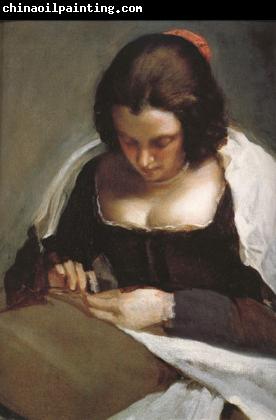 Diego Velazquez The Needlewoman (unfinished) (df01)