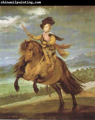 Diego Velazquez Prince Baltasar Carlos on Horseback (df01)