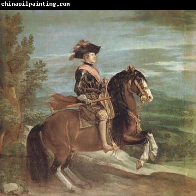 Diego Velazquez Portrait equestre de Philppe IV (df02)