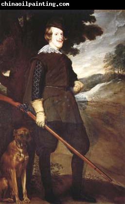 Diego Velazquez Portrait de Philippe IV en costume de chasse (df02)