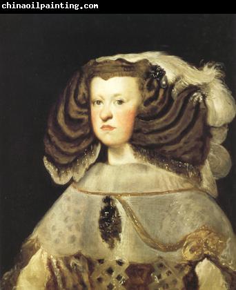 Diego Velazquez Portrait de la reine Marie-Anne (df02)