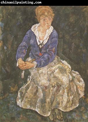 Egon Schiele Portrait of the Artist's Wife,Seated (mk12)