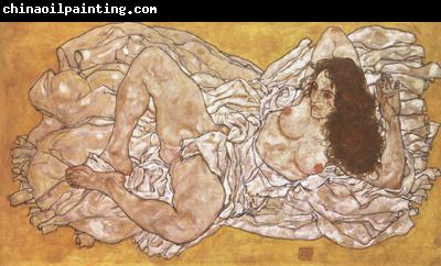 Egon Schiele Liegende Frau (mk12)