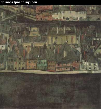 Egon Schiele The Samll city III (mk12)