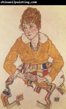 Egon Schiele Portrait of the Artist's Wife (mk12)