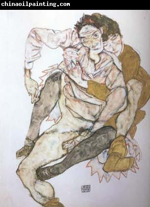 Egon Schiele Seated Couple (mk20)