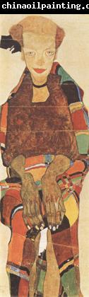 Egon Schiele Portrait fo Poldi Lodzinsky (mk12)