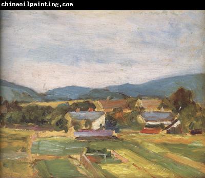 Egon Schiele Landscape in Lower Austria (mk12)