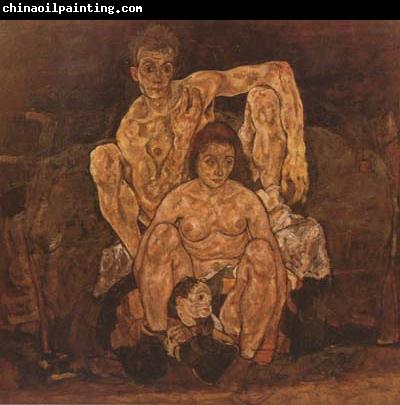 Egon Schiele The Family (mk20)