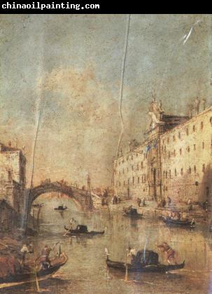 Francesco Guardi Gondola sulla laguna (mk21)