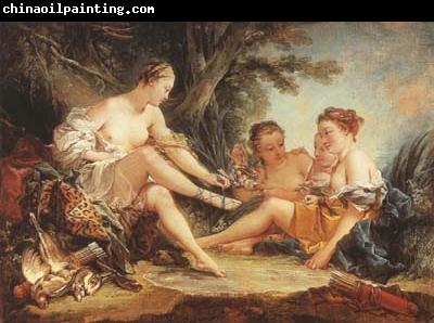 Francois Boucher Diana After the Hunt (mk08)