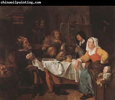 Gabriel Metsu The King Drinks (mk08)