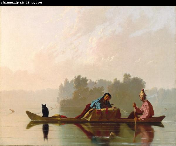 George Caleb Bingham Fur Traders Descending the Missouri (mk13)