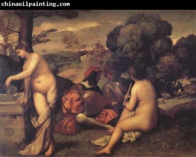 Giorgione Fete champetre(Concerto in the Country) (mk14)