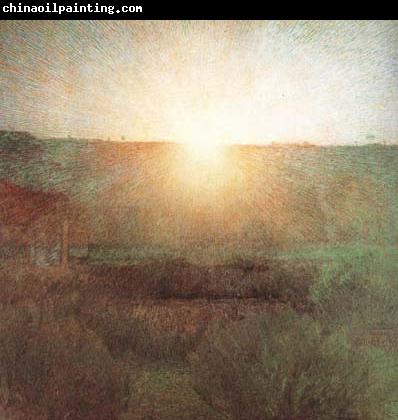 Giuseppe Pellizza da Volpedo The Rising Sun or The Sun (mk19)