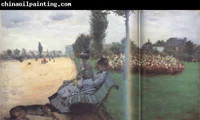 Giuseppe de nittis On a Bench on the Champs Elysees (nn02)