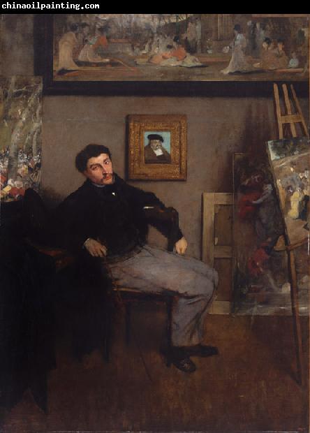 James Tissot Tissot in an artist's studio (nn01)