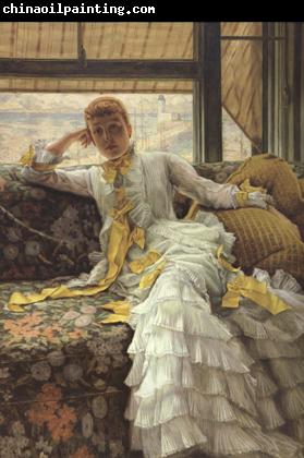 James Tissot July (Specimen of A Portrait) (nn01)